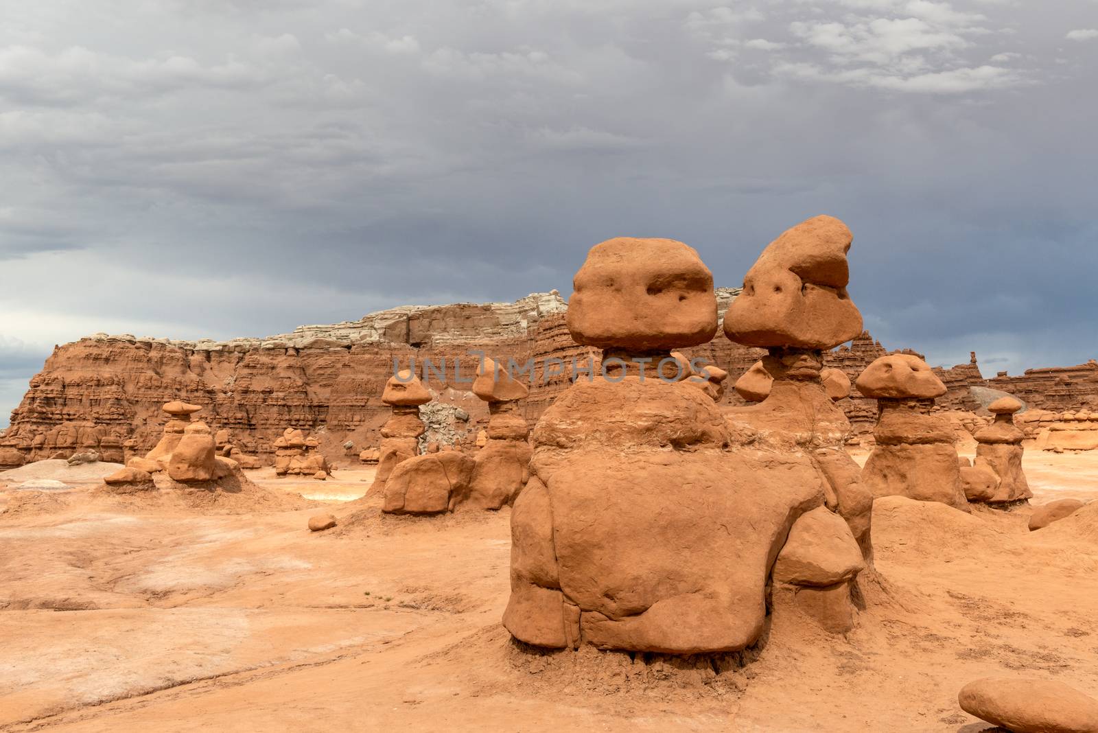 Hoodoos in Goblin Valley State Park, Utah