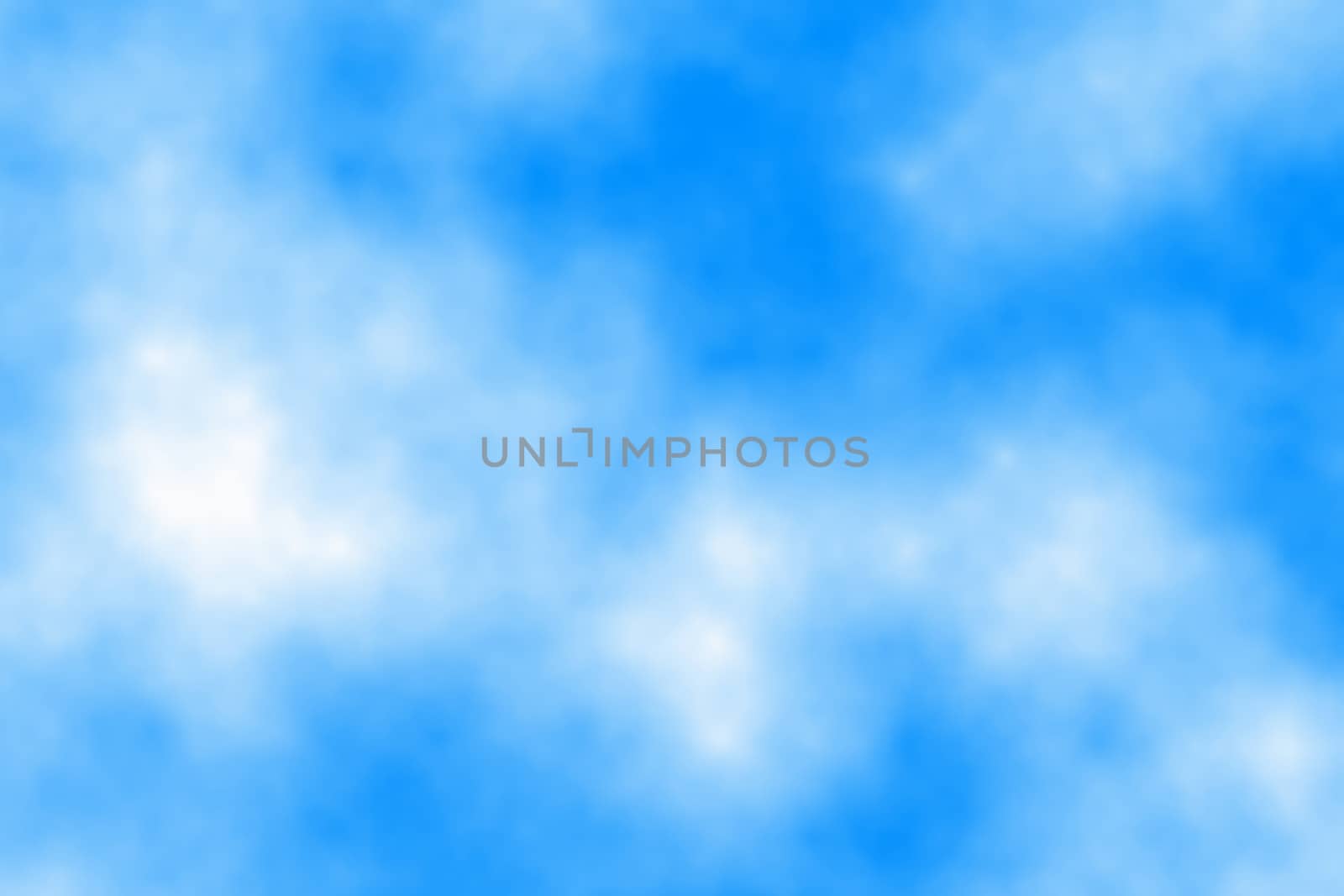 Blue sky with clouds in the afternoon, abstract background