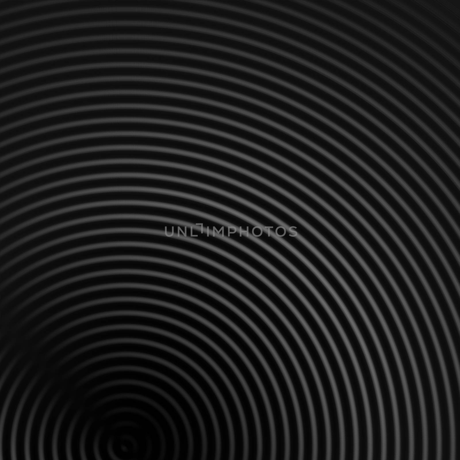 Abstract sound waves effect gray color on black background
