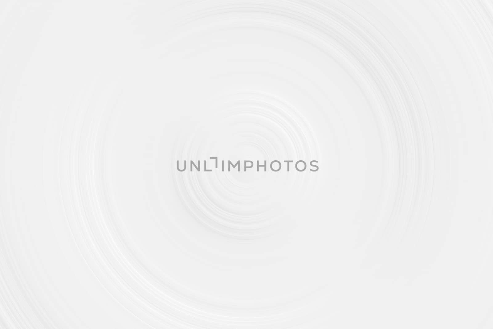 White plastic spiral, abstract background