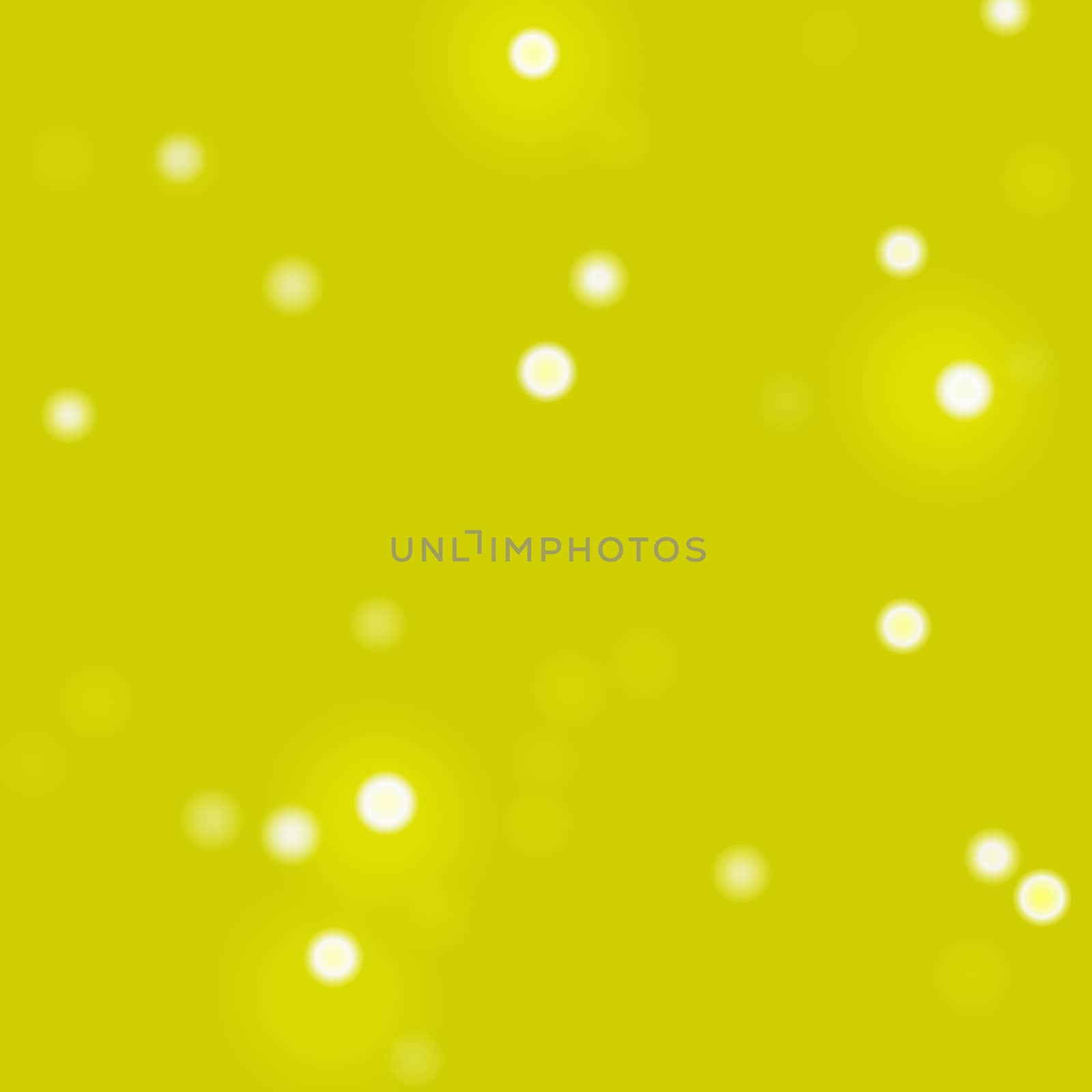 Abstract bokeh yellow light effect background