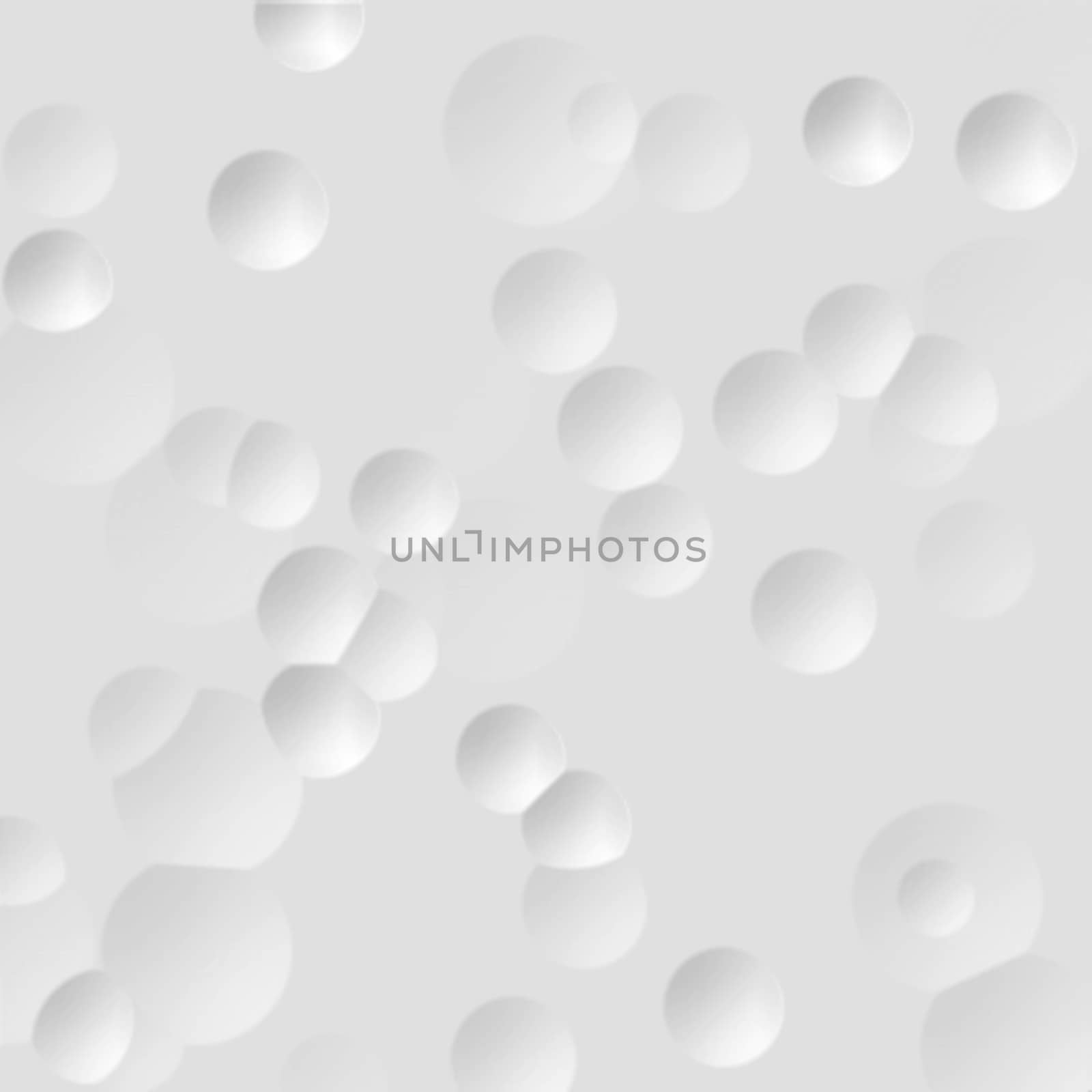 Abstract gray bubble or circle pattern, soft background