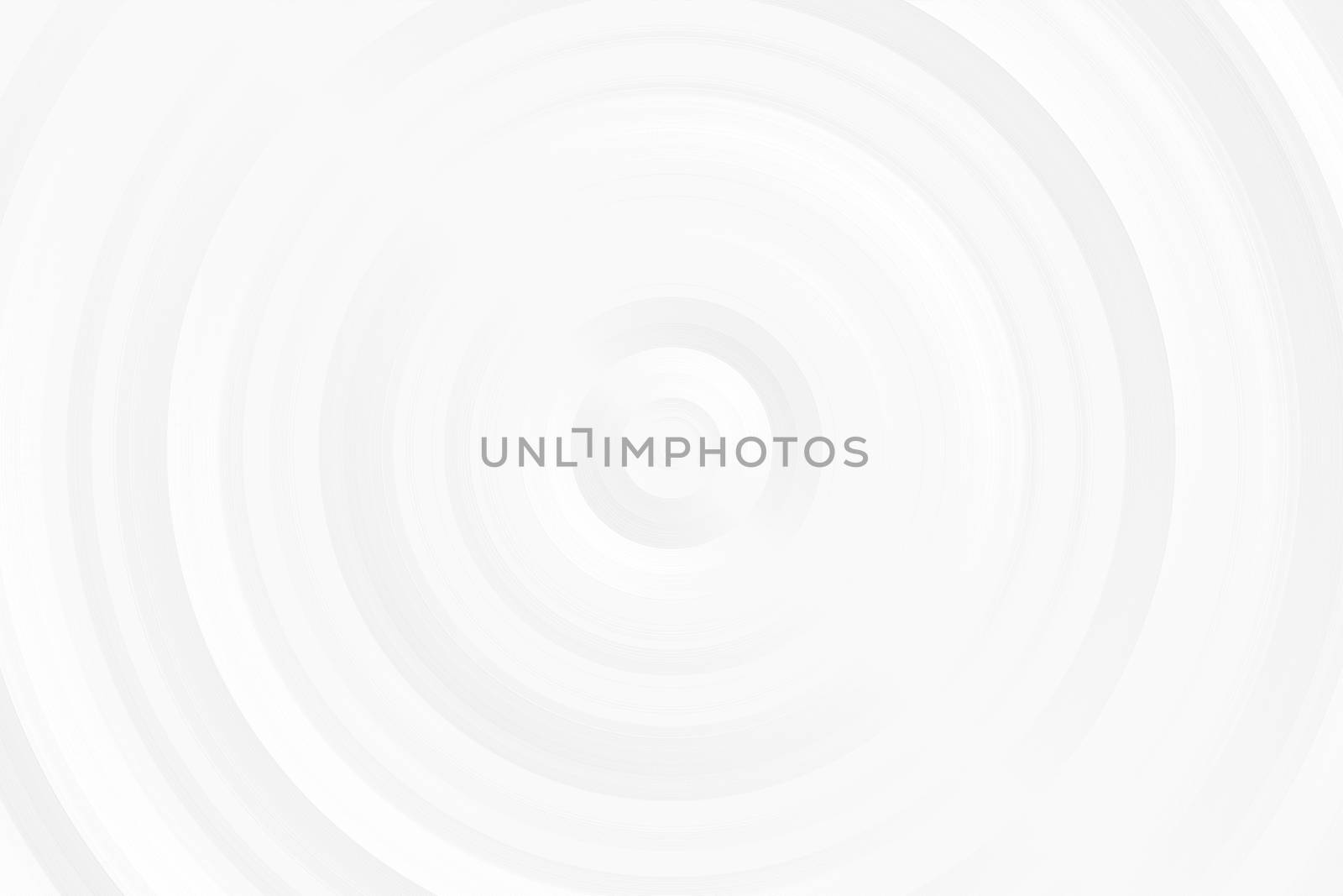Gray circle spin on white backdrop, soft background texture
