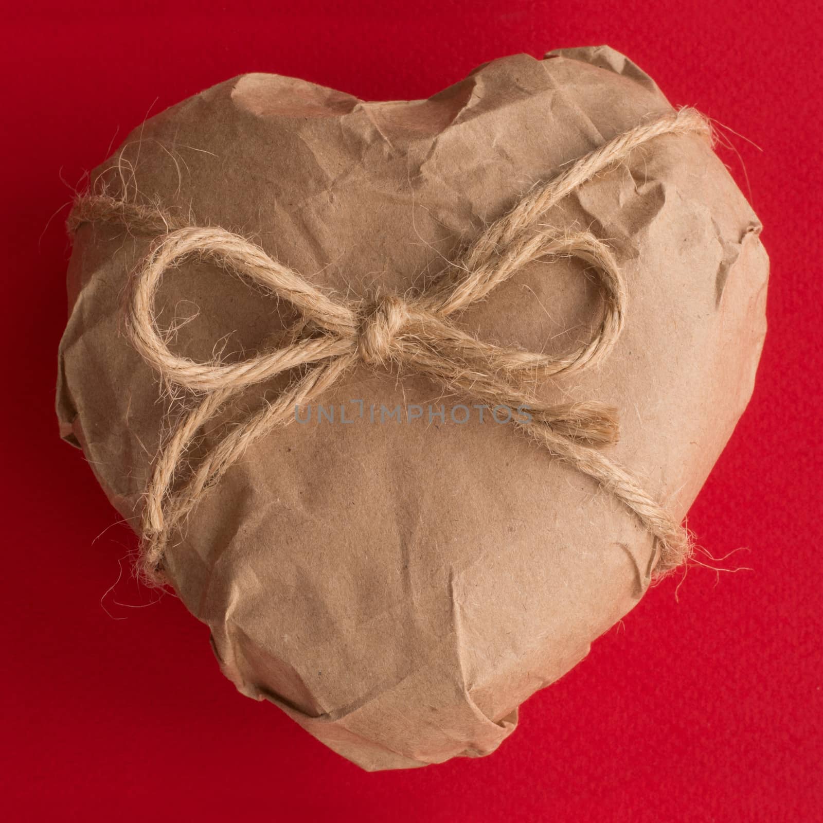 Heart in Wrapping Paper by destillat