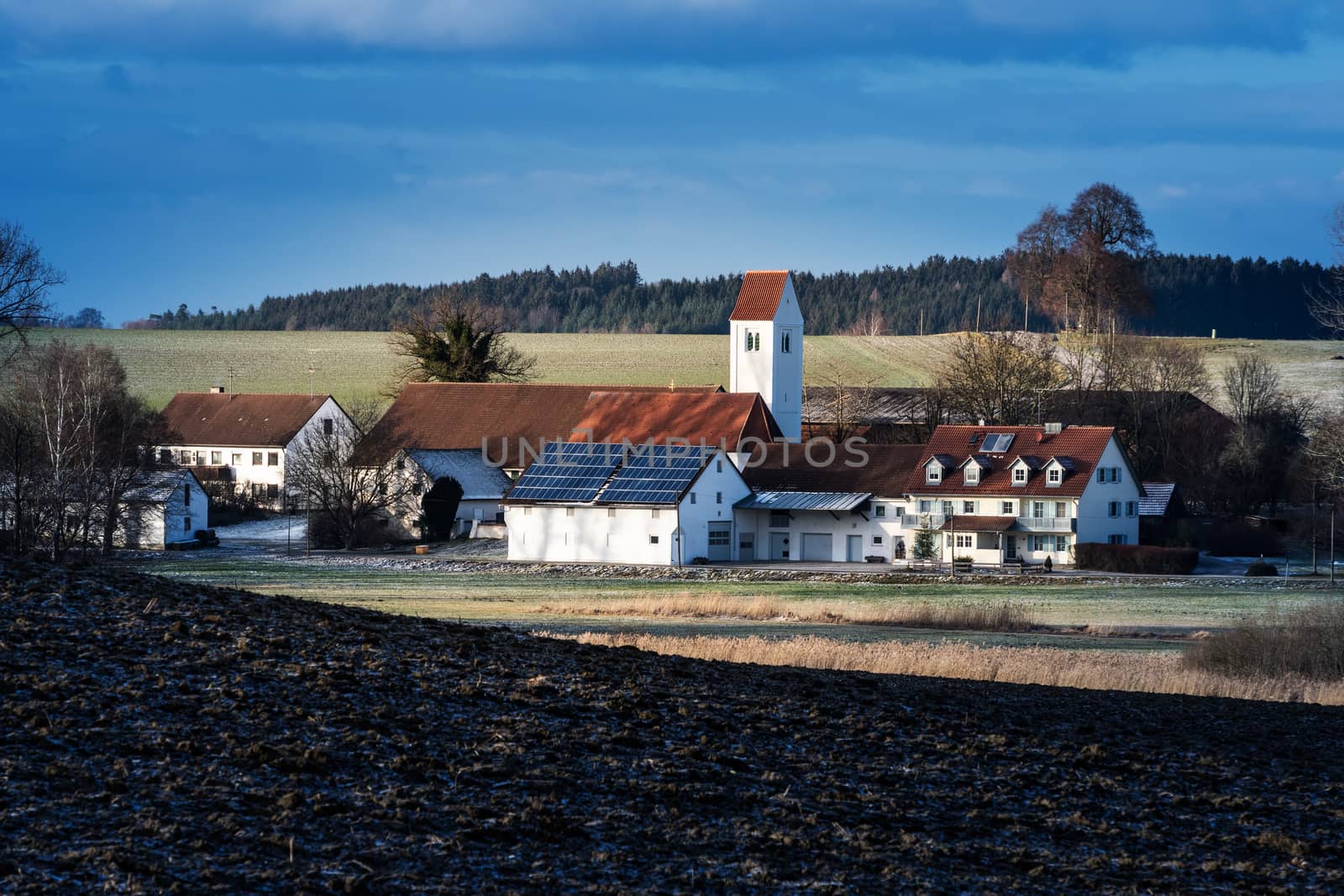 Typical village in Bavaria by w20er