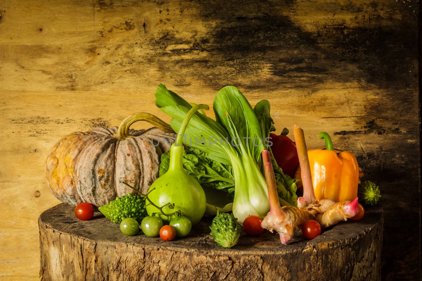 still life Vegetables and fruits. by photosam