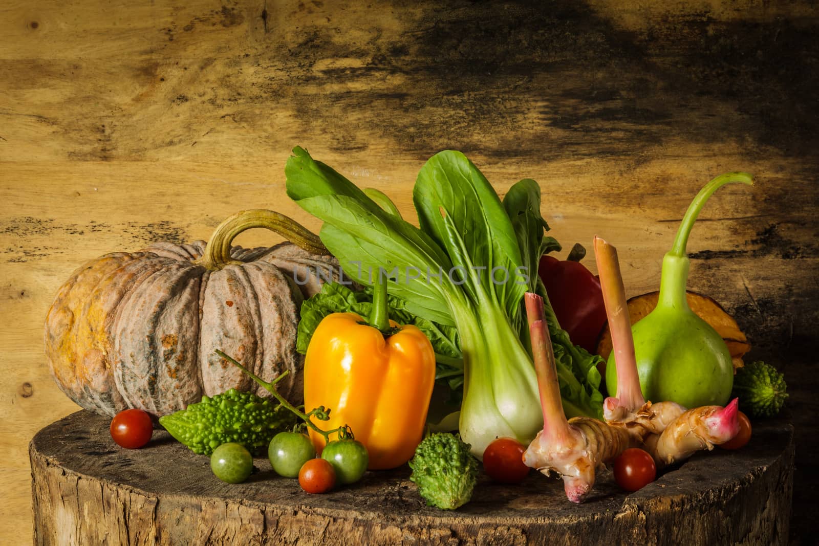 still life Vegetables and fruits. by photosam