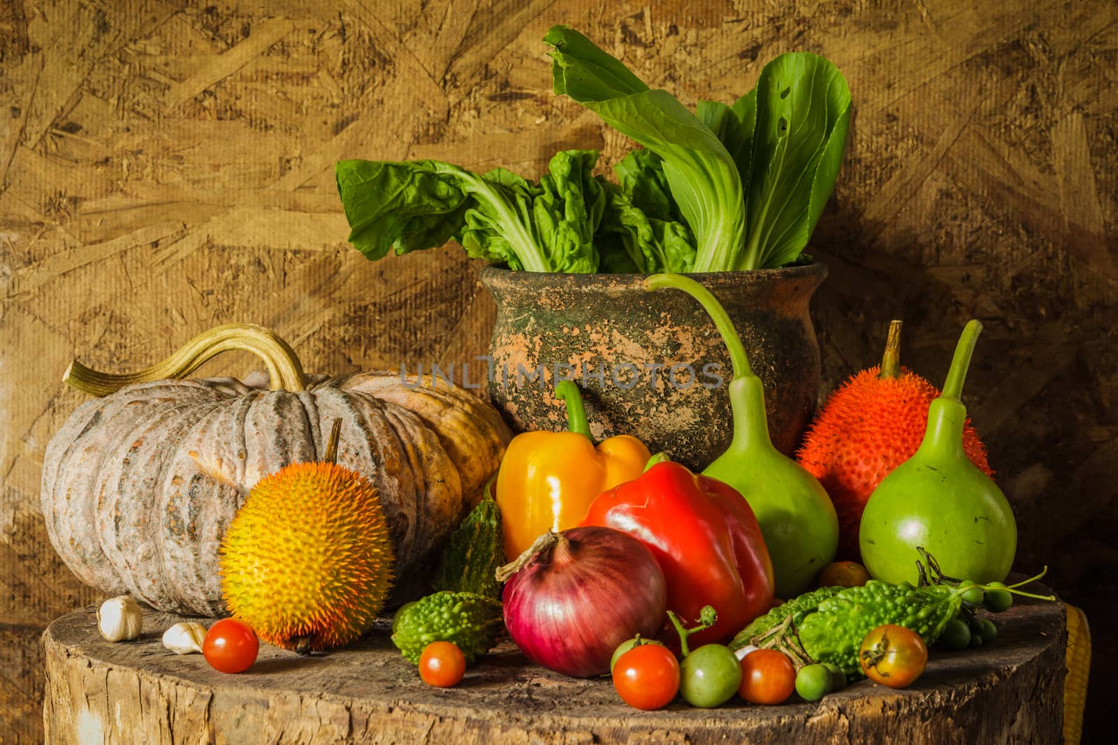 still life Vegetables and fruits. by photosam