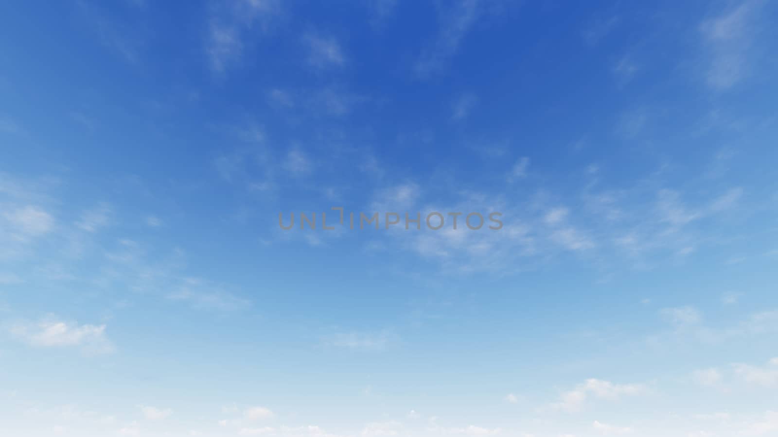 Cloudy blue sky abstract background, blue sky background with tiny clouds, 3d rendering

