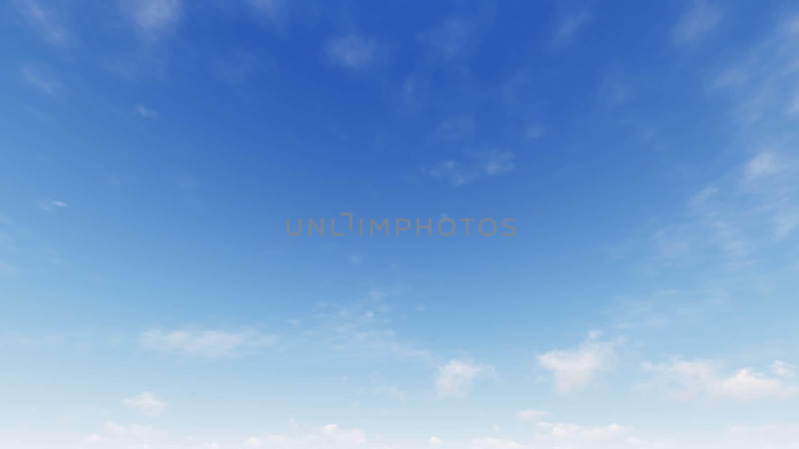 Cloudy blue sky abstract background, blue sky background with tiny clouds, 3d rendering

