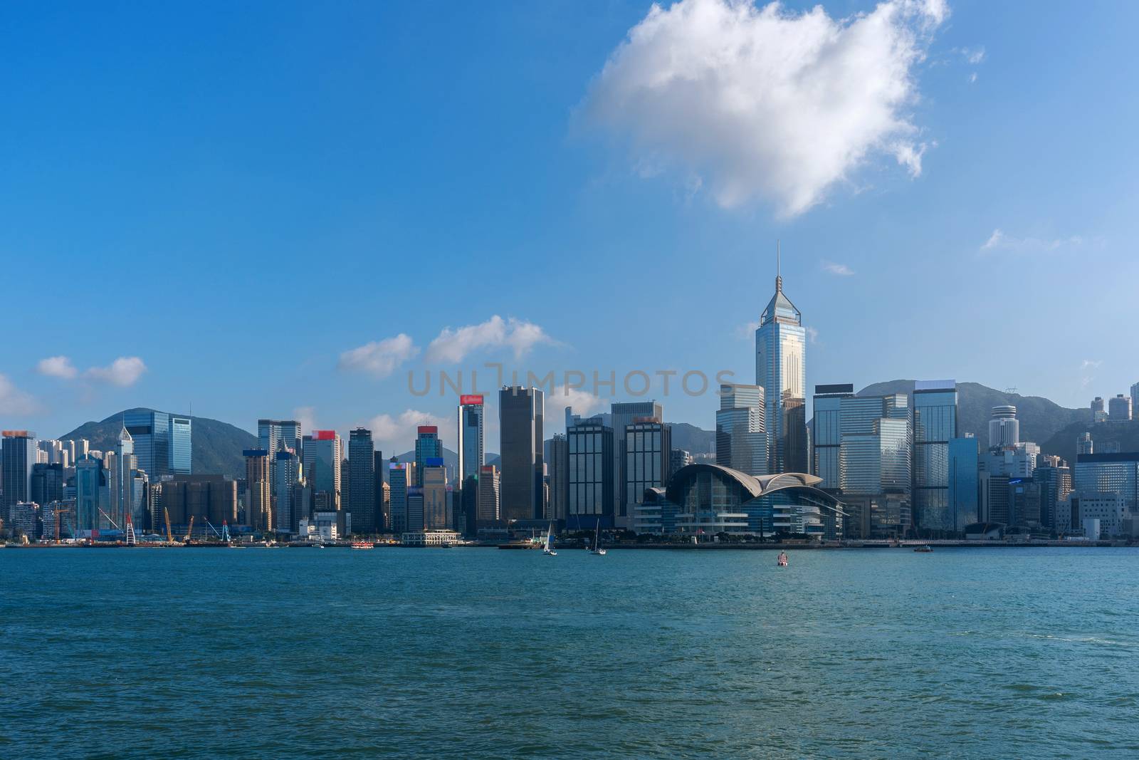 Hong Kong cityscape. by gutarphotoghaphy