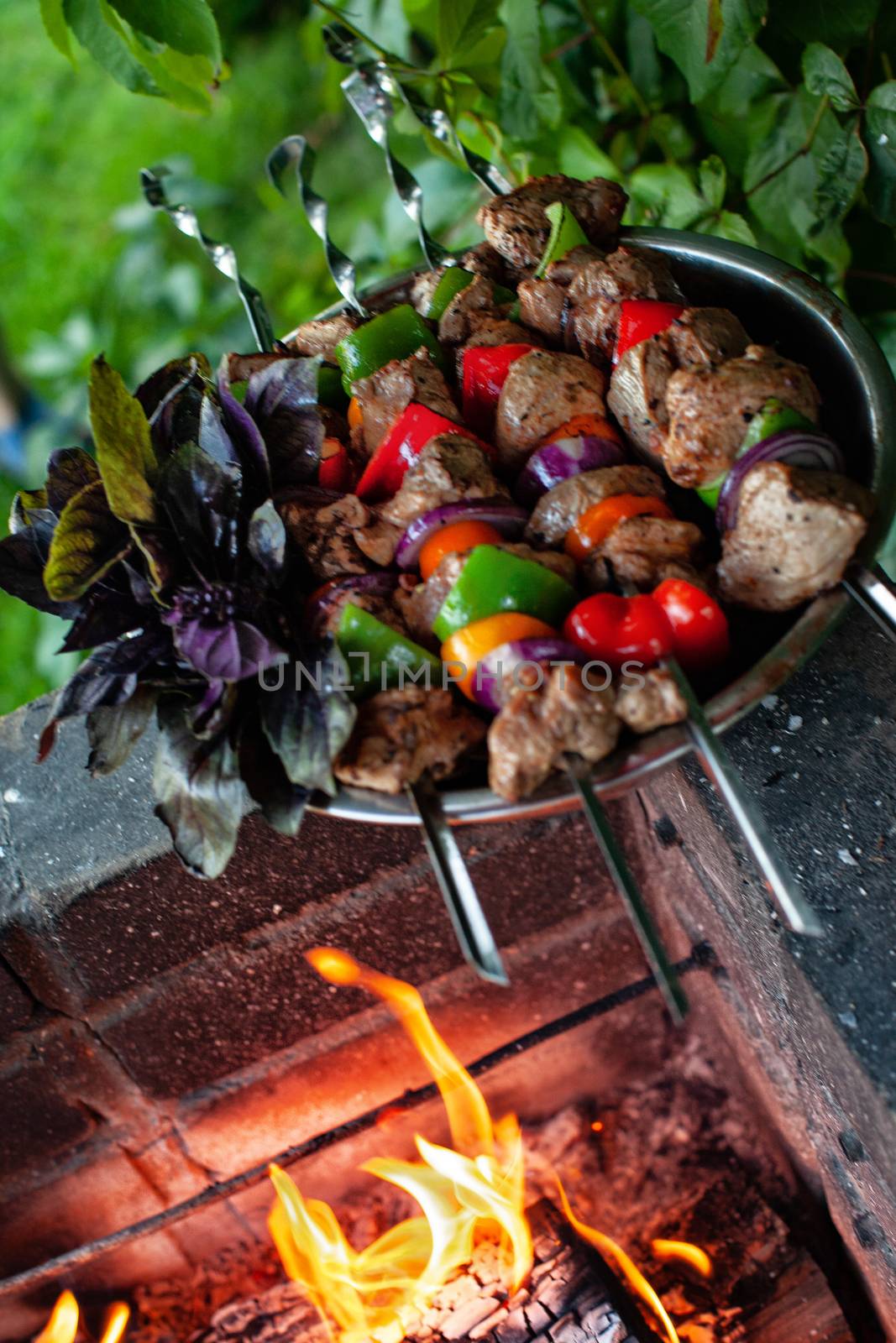 Prepering of Asian traditional food