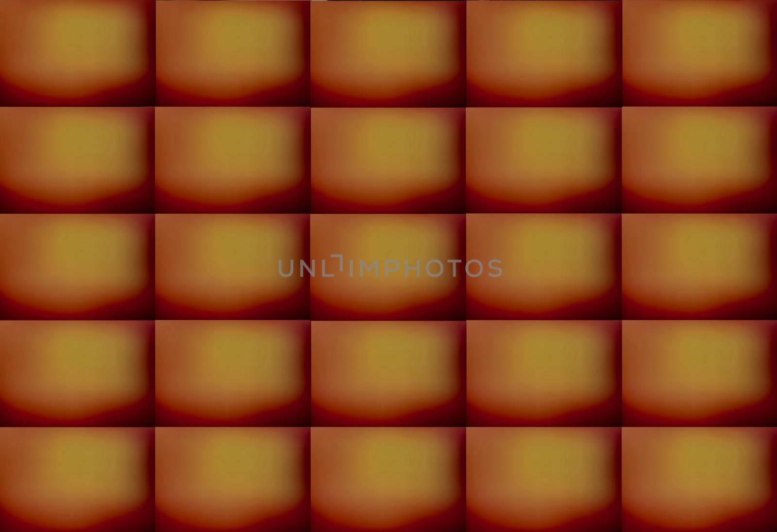 Brown and Yellow Colored Abstract Rectangular Pattern Background, Illustration. Can be used for Decoration