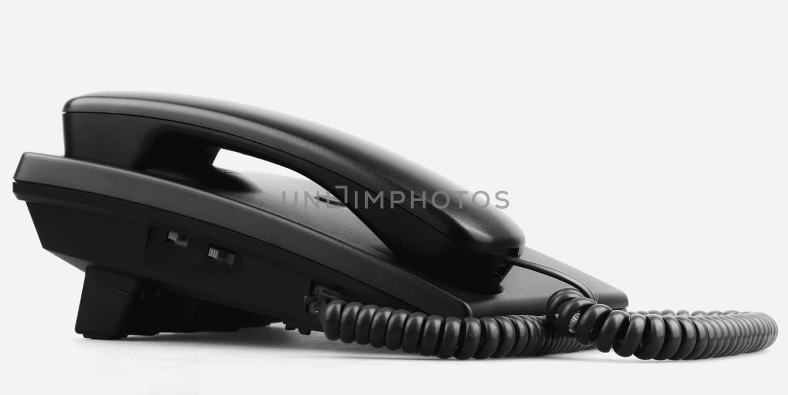 Telephone Isolated On White Background by nenovbrothers