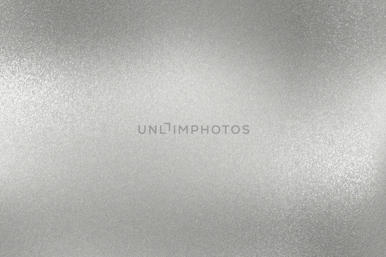 Texture of rough silver metallic plate, abstract background