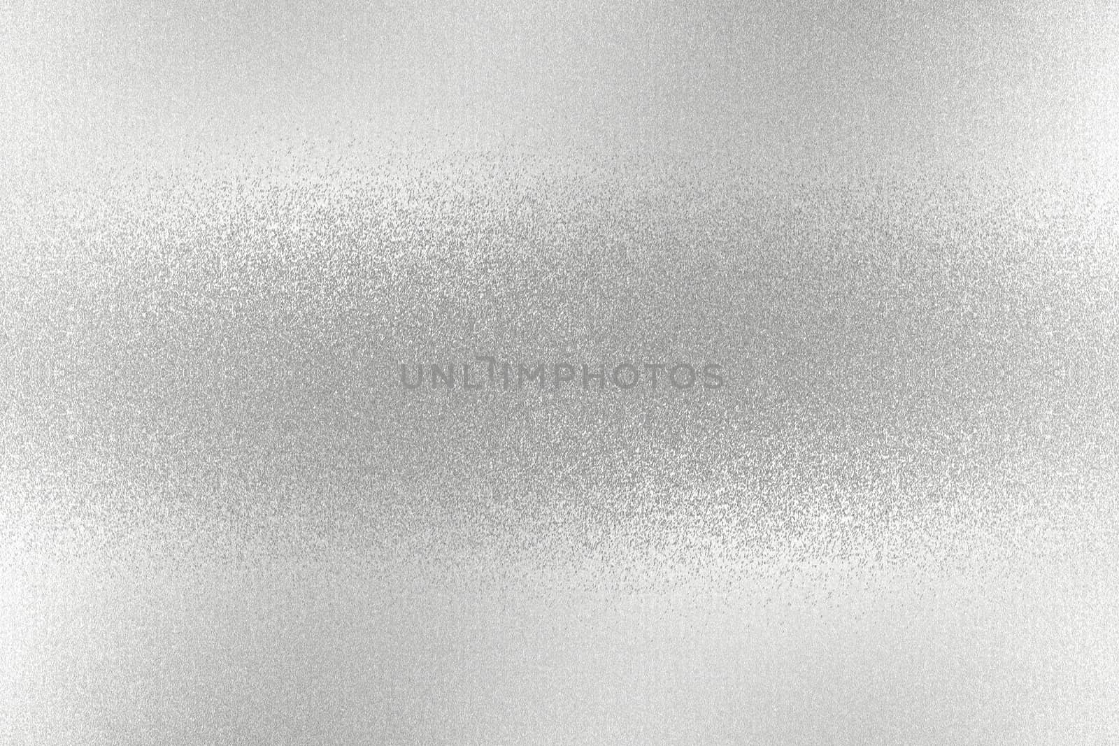 Texture of rough silver metallic floor, abstract background