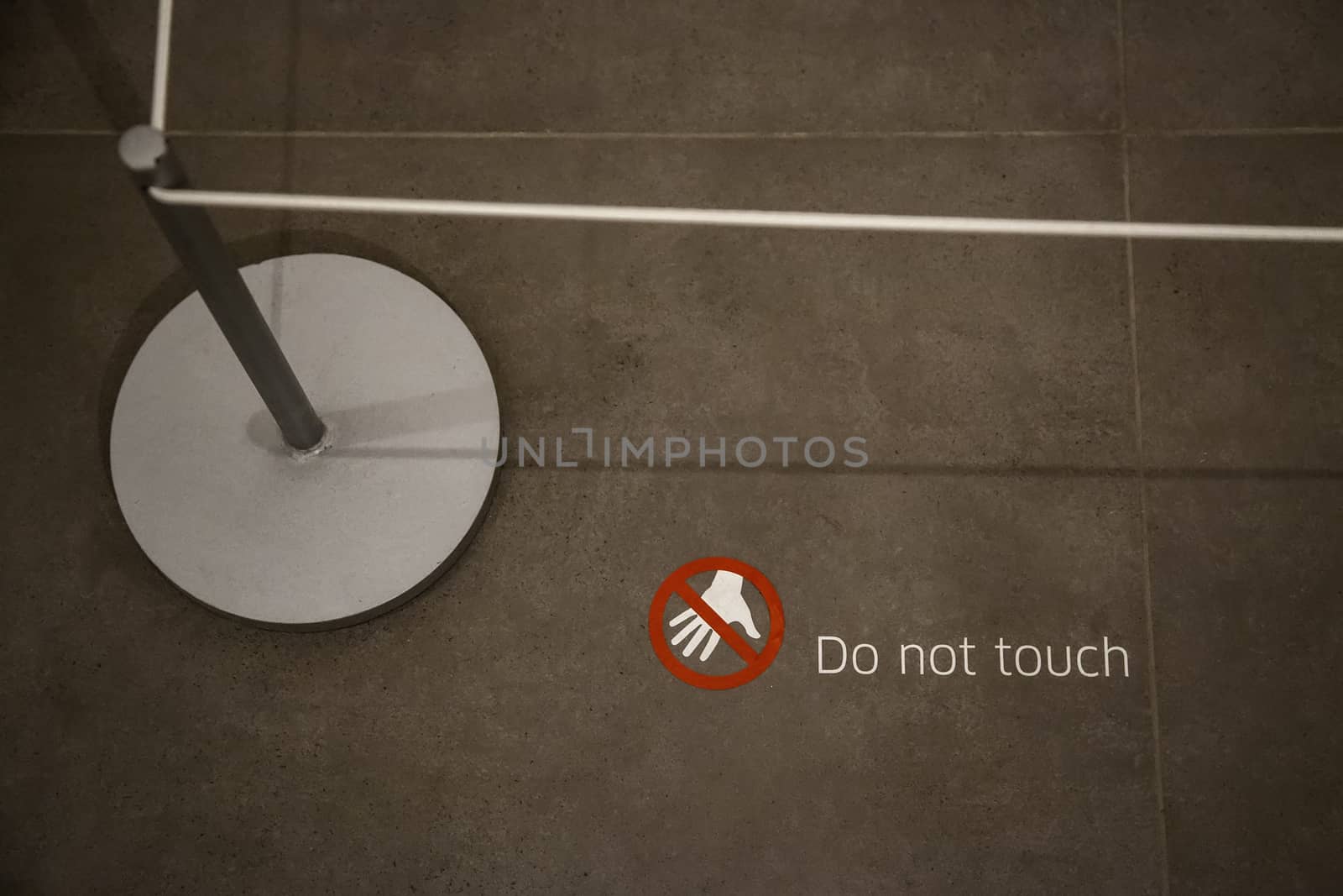 Do not touch signal by esebene