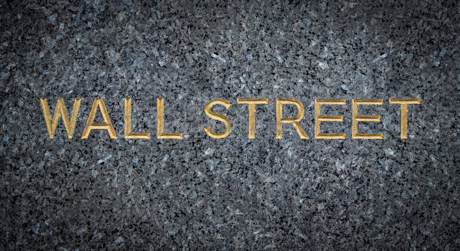 Engraved Wall Street Sign by mrdoomits