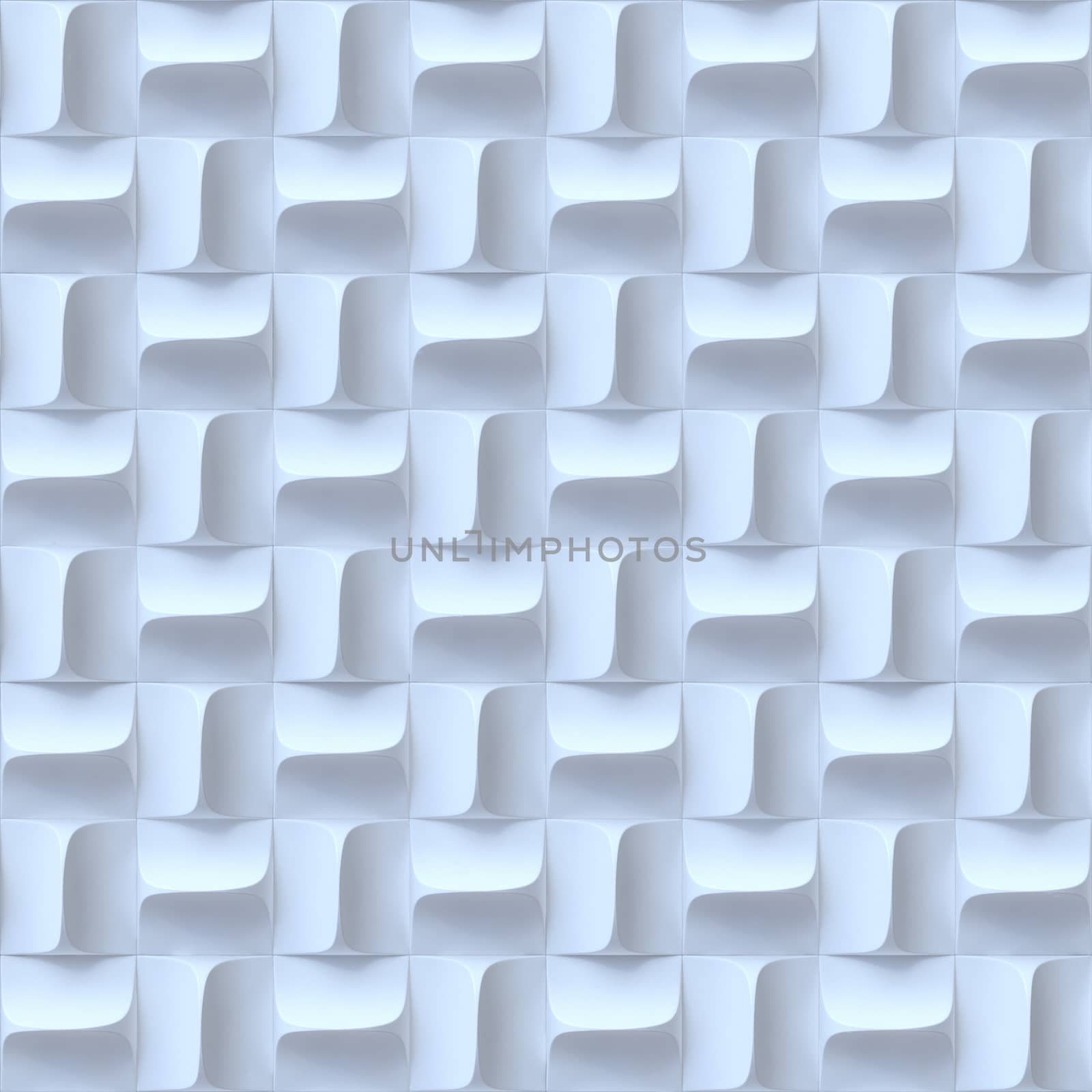 Seamles abstract background 3D render illustration