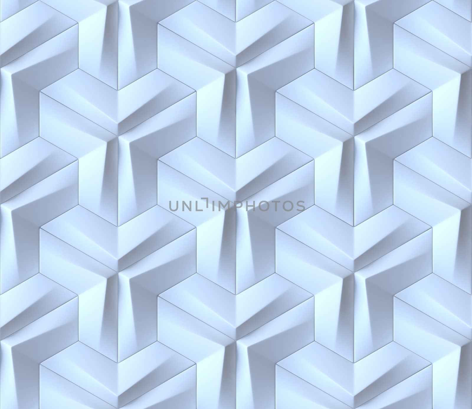 Seamles abstract background 3D render illustration