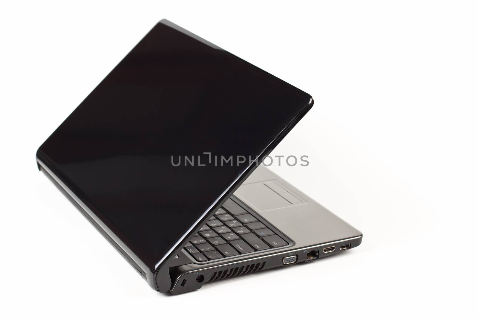 black laptop by orcearo