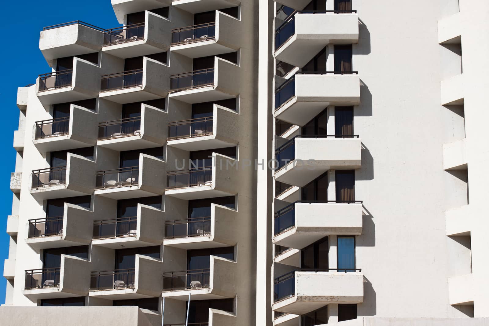 white hotel balcony 