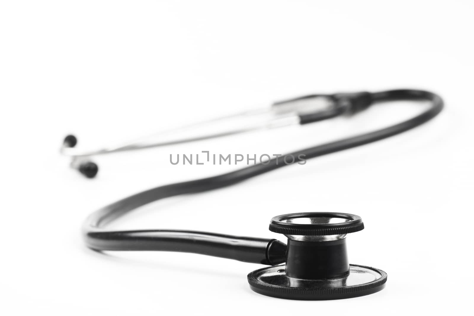 stethoscope closeup by orcearo