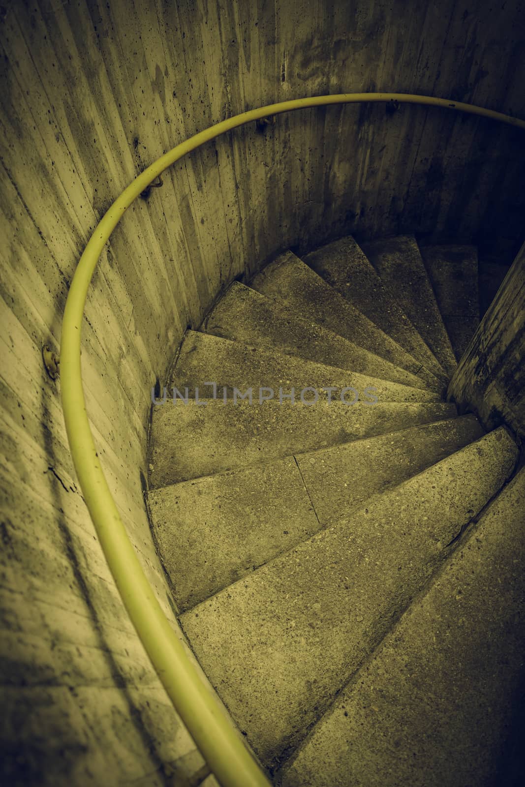 Spiral staircase in the city by esebene