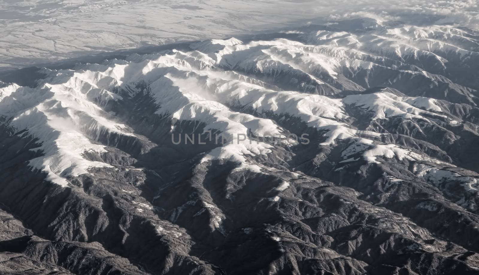 mountains and snow by orcearo