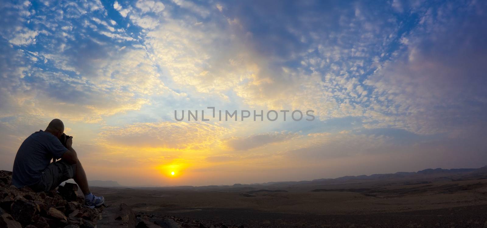 desert sunrise by orcearo