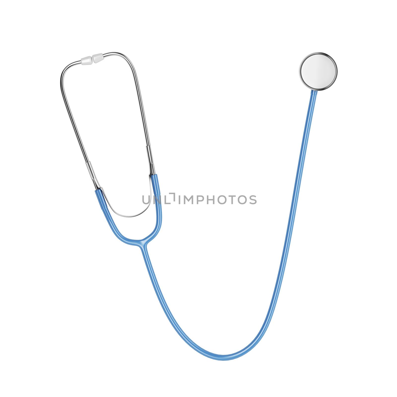 Stethoscope isolated on white background
 by magraphics