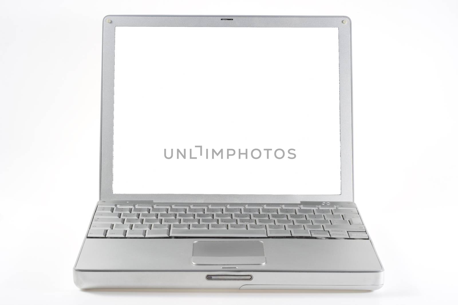silver mac laptop by orcearo
