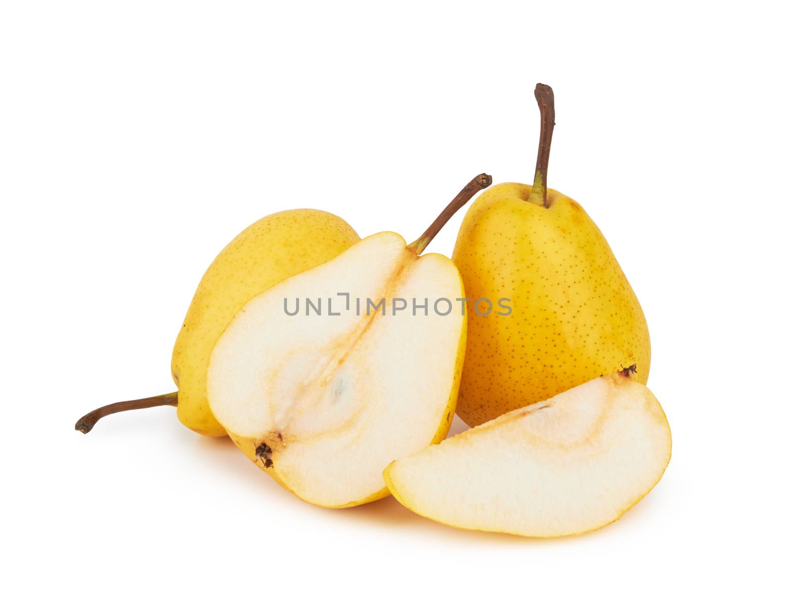 pears on white by pioneer111