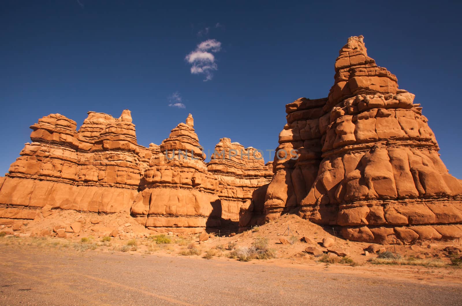 Strange Rock formations on Route 24 Wayne County UT by kobus_peche