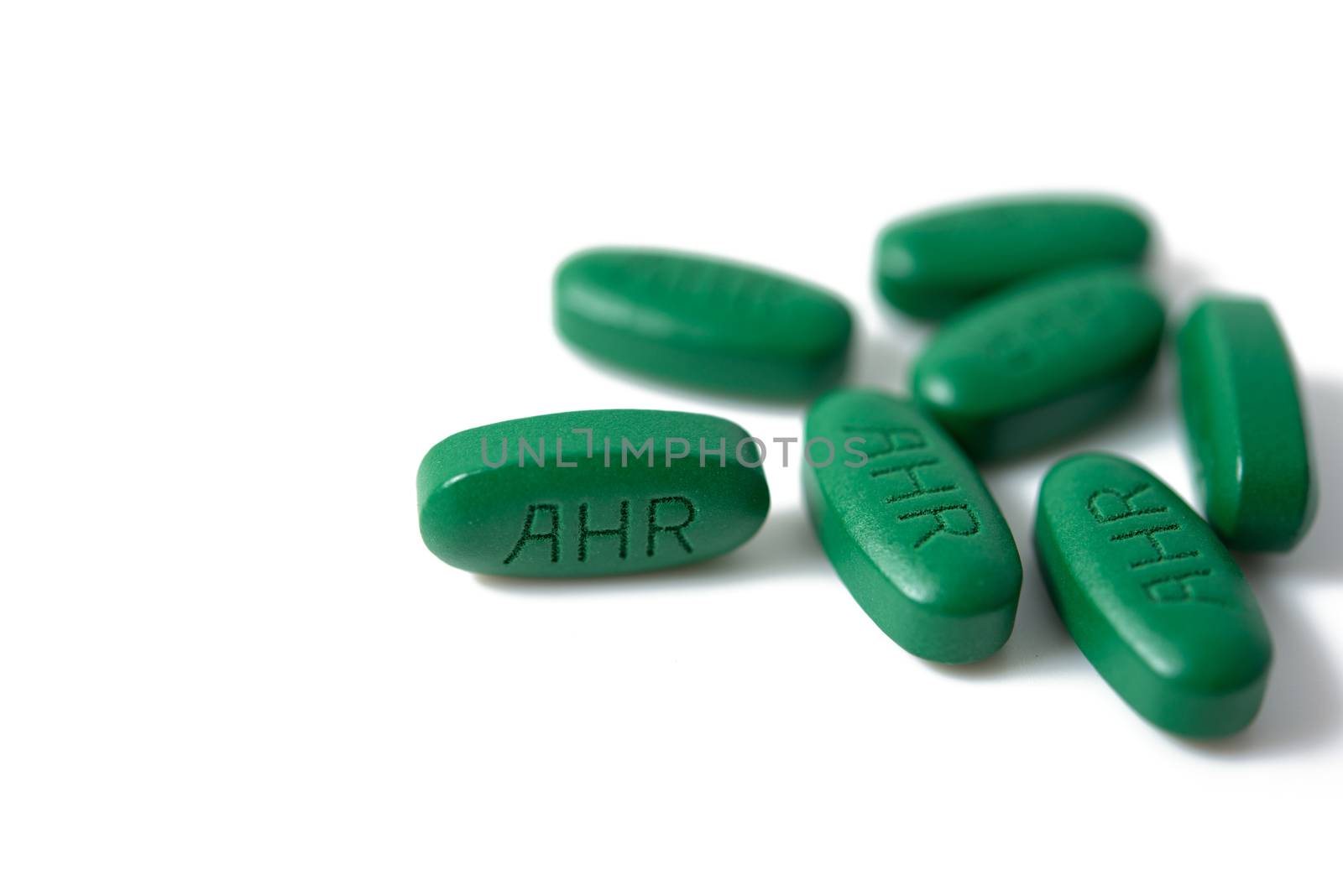 green tablets vitamins by antpkr
