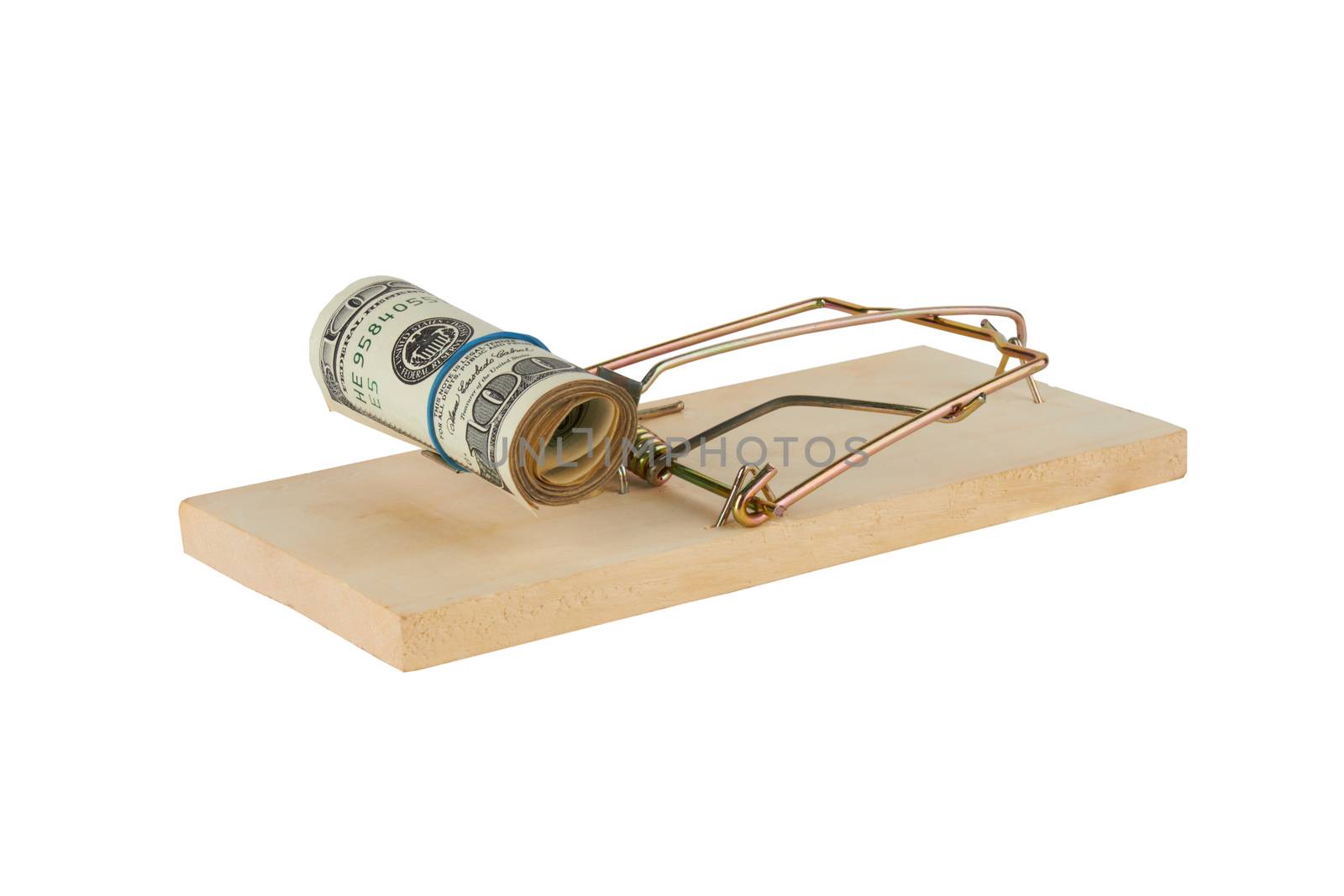 Mousetrap with dollars by pioneer111