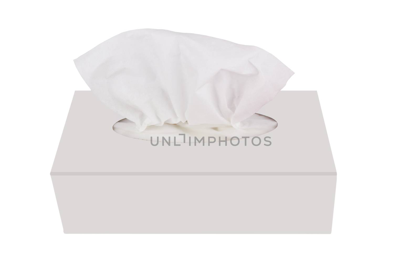 Tissue box isolated on a white