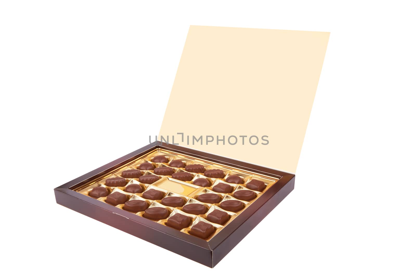 Box with chocolates by pioneer111