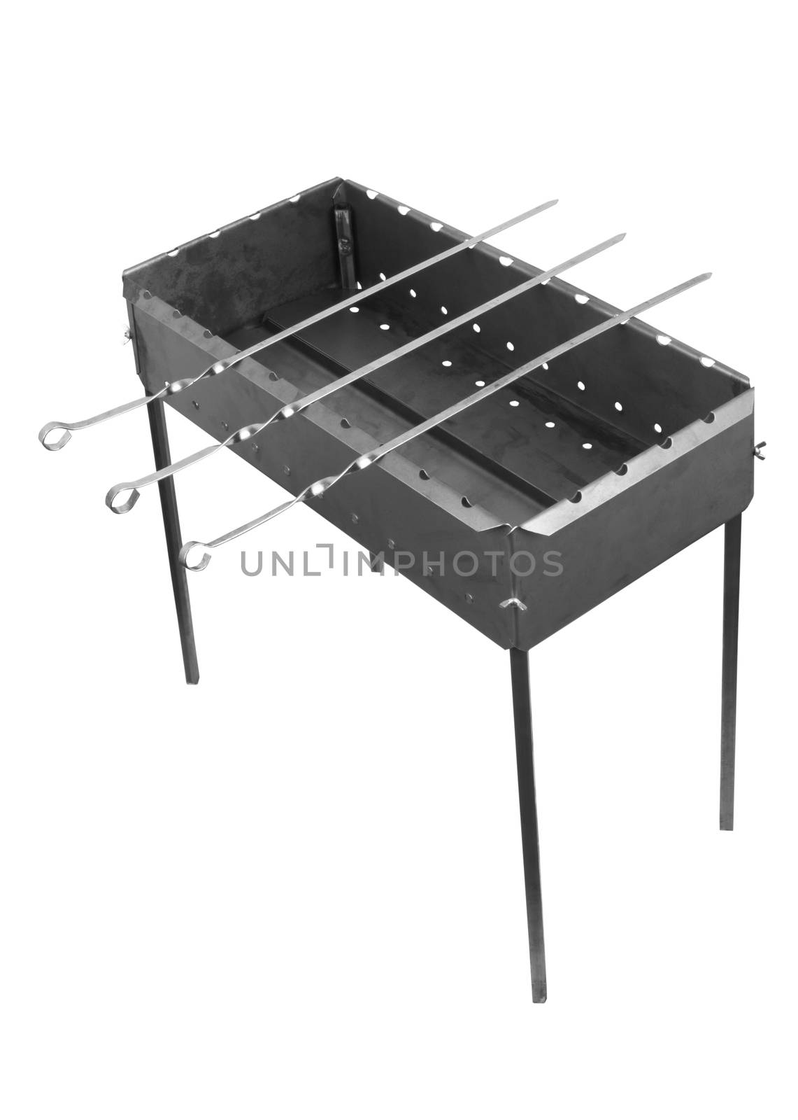 barbecue grill isolated on a white background