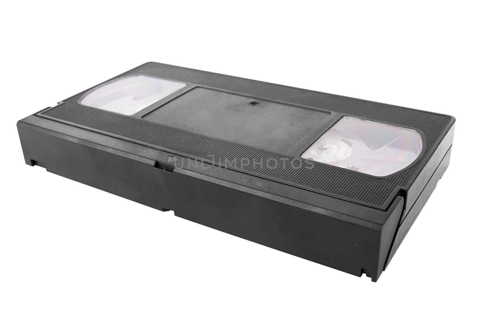 VHS tape isolated on a white background