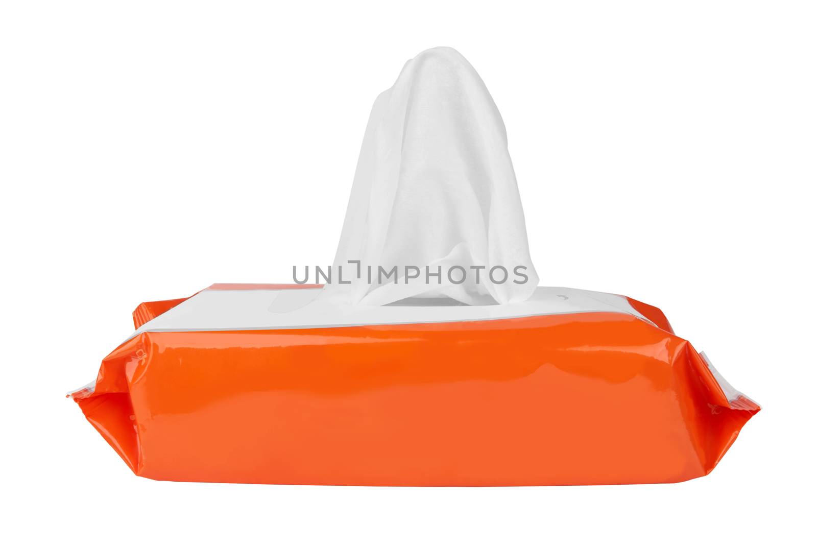 Tissue box isolated on a white background