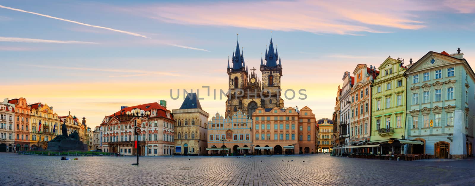 Town Square in Prague by Givaga