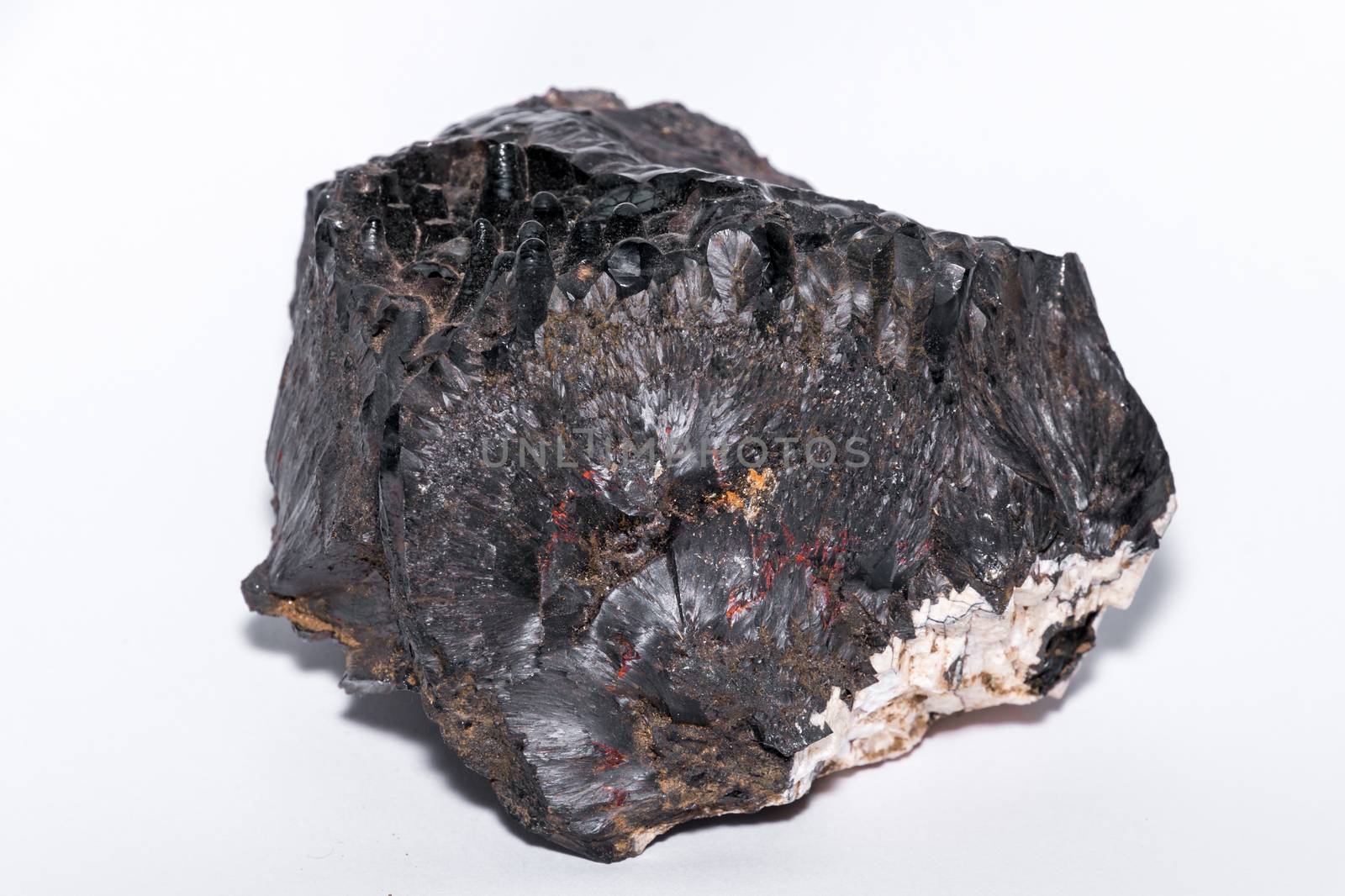 Brauner Glaskopf Black gemstone gem jewel mineral precious stone by MXW_Stock