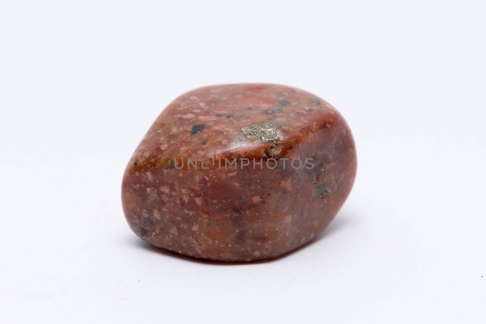 Orange red gemstone gem jewel mineral precious shiny by MXW_Stock