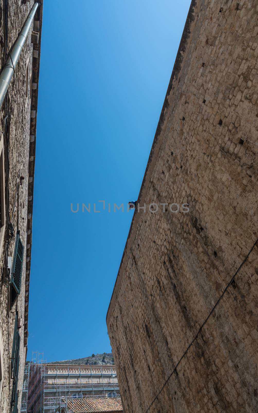 Streets of Dubrovnik Old Town in Croatia by Multipedia