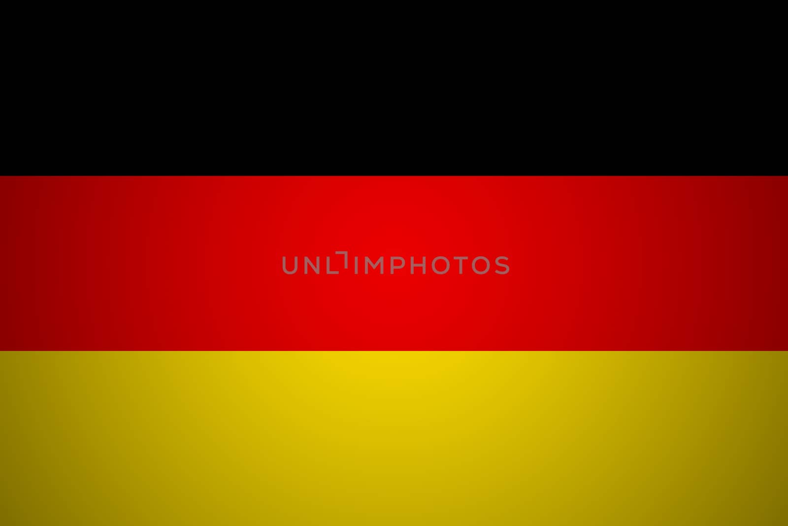 Flag of Germany in minimalistic design and high quality