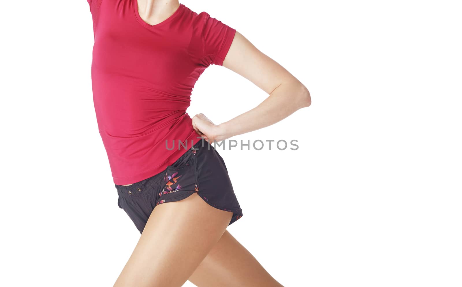 Fitness woman posing  by Novic