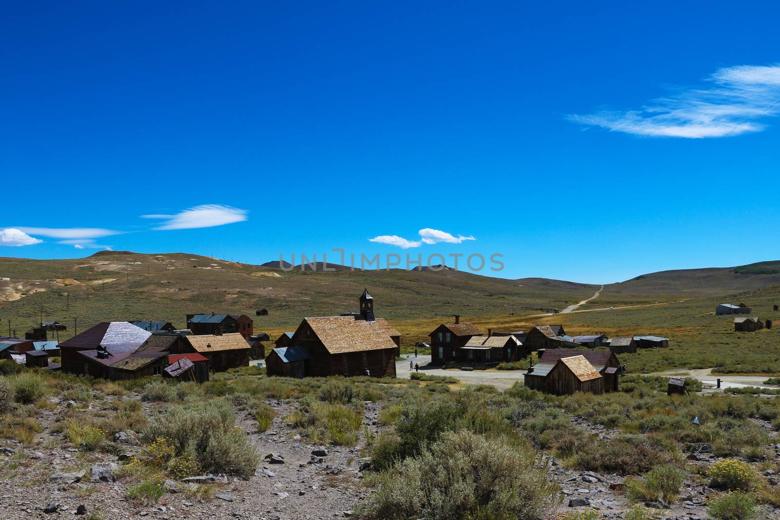 Abandoned houses in the desert after the gold rush, Bodie, Ghost Town, California by kip02kas