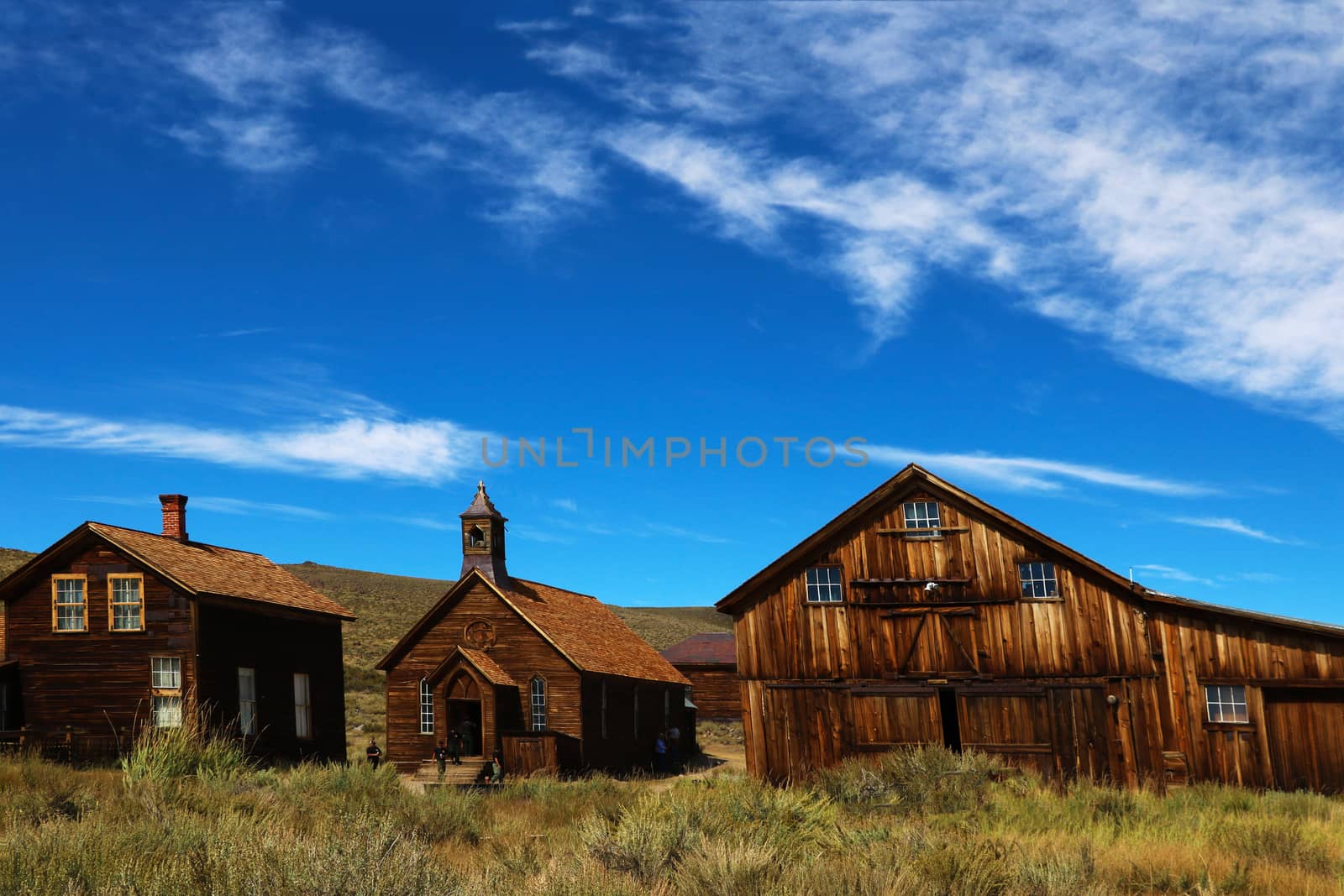 Abandoned houses in the desert after the gold rush, Bodie, Ghost Town, California by kip02kas