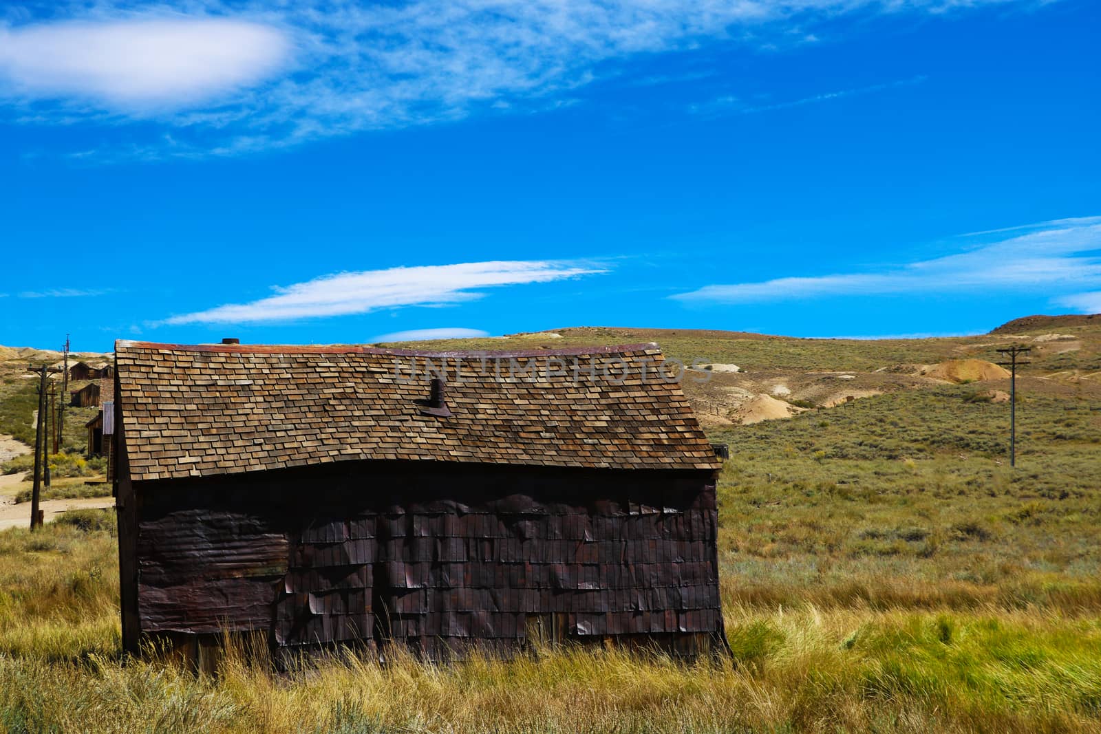 abandoned old wild western gold ghost town in decay, usa. by kip02kas